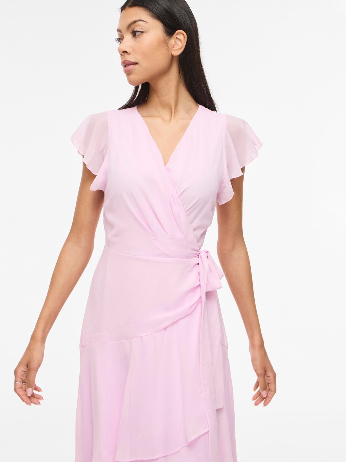 VIURA Long Dress - Cherry Blossom - VERO MODA & VILA Bergvik